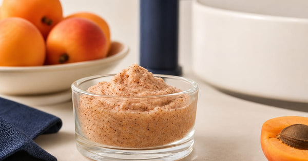Apricot seed in cosmetics: physical exfoliant